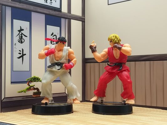 Комплект фигури Street Fighters – Ryu & Ken