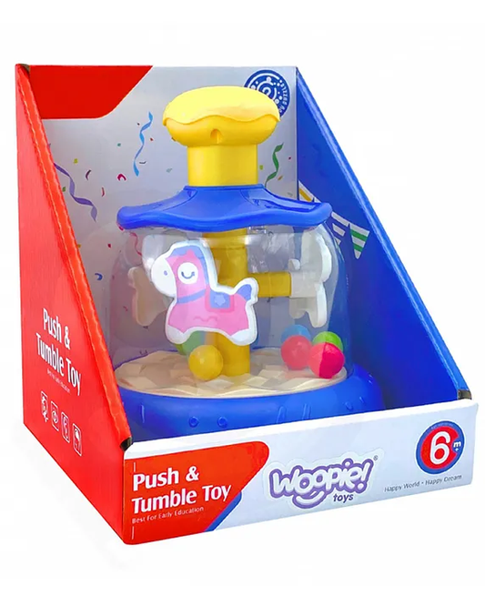 Бебешка въртележка с цветни топчета – Woopie Push & Tumble Toy