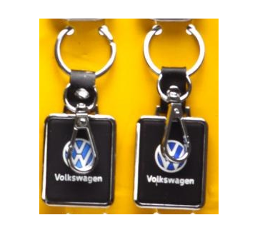 Метален ключодържател Volkswagen – авто аксесоар