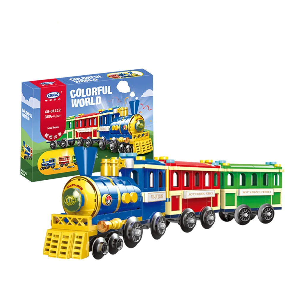 Конструктор Влак / Влакче | Детска сглобяема играчка